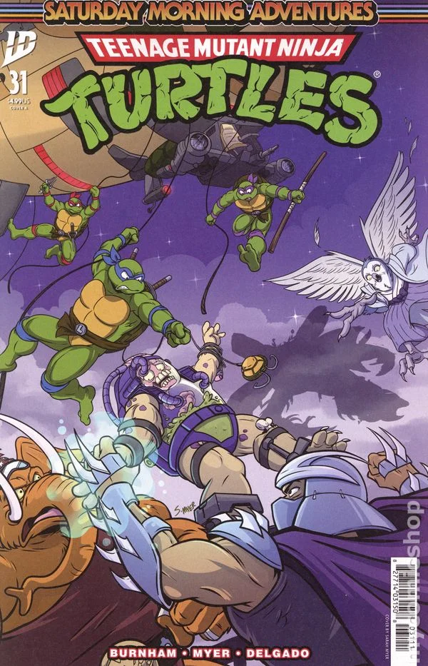 Cover for Teenage Mutant Ninja Turtles: Saturday Morning Adventures #31