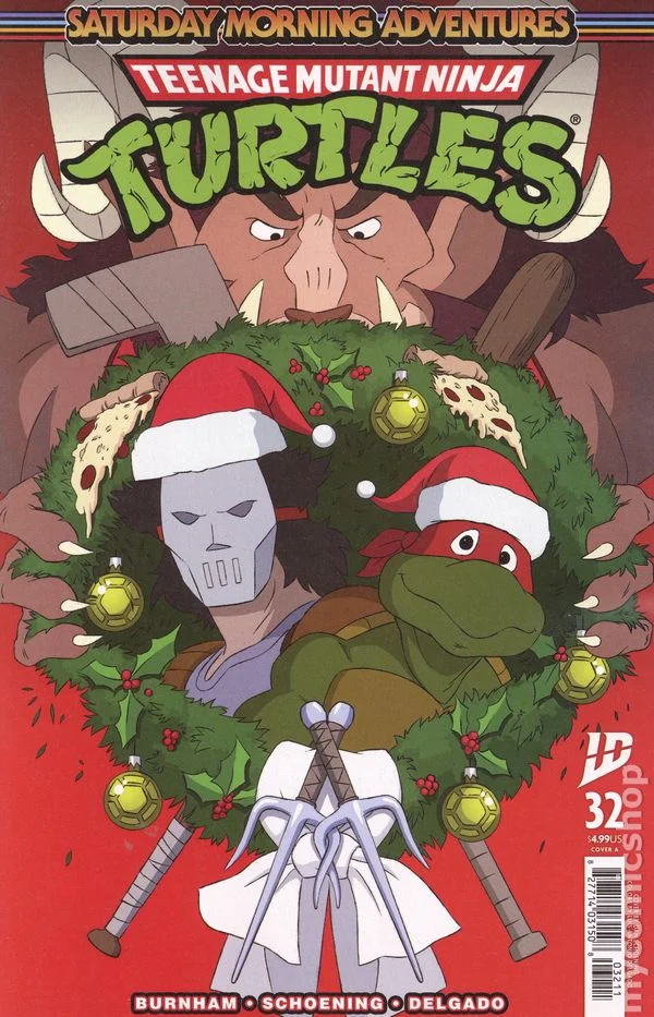 Cover for Teenage Mutant Ninja Turtles: Saturday Morning Adventures #32