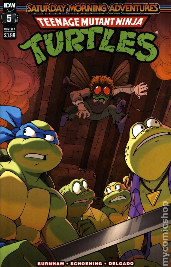Cover for Teenage Mutant Ninja Turtles: Saturday Morning Adventures #5
