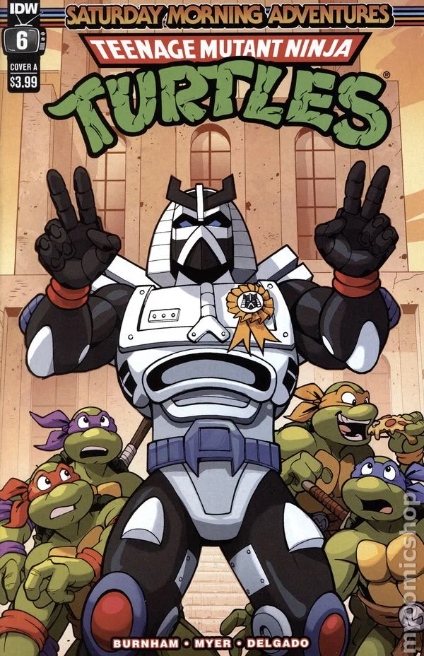 Cover for Teenage Mutant Ninja Turtles: Saturday Morning Adventures #6