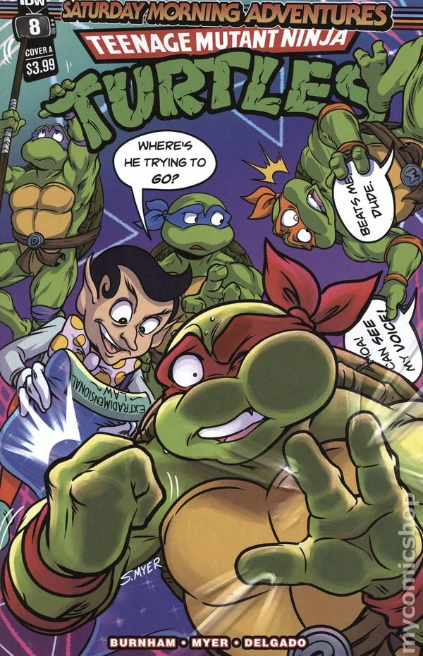 Cover for Teenage Mutant Ninja Turtles: Saturday Morning Adventures #8