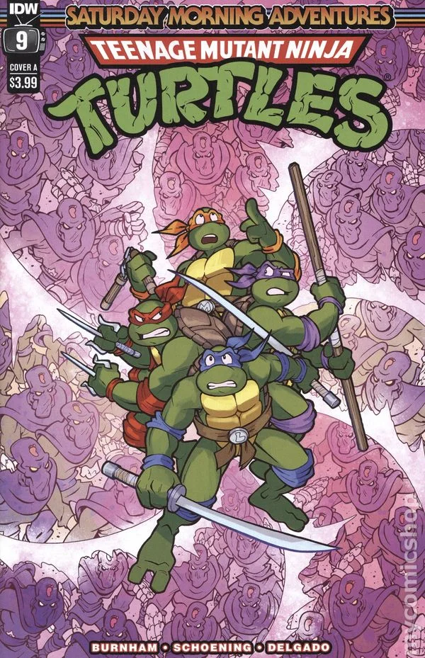 Cover for Teenage Mutant Ninja Turtles: Saturday Morning Adventures #9