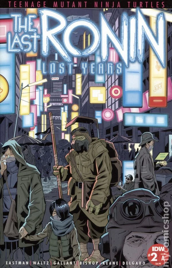 Cover for Teenage Mutant Ninja Turtles: The Last Ronin - Lost Years #2
