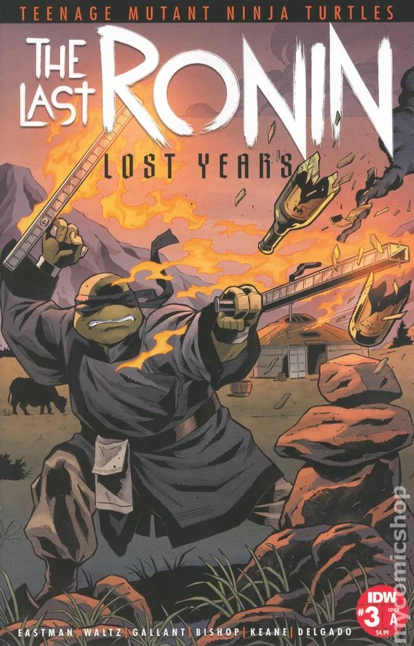 Cover for Teenage Mutant Ninja Turtles: The Last Ronin - Lost Years #3