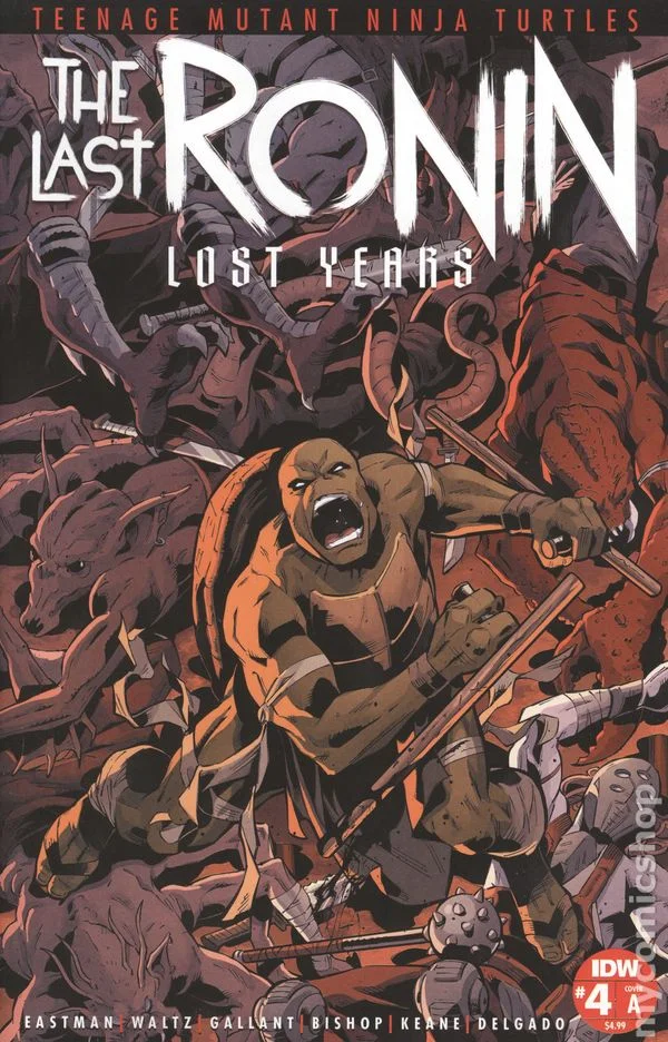Cover for Teenage Mutant Ninja Turtles: The Last Ronin - Lost Years #4