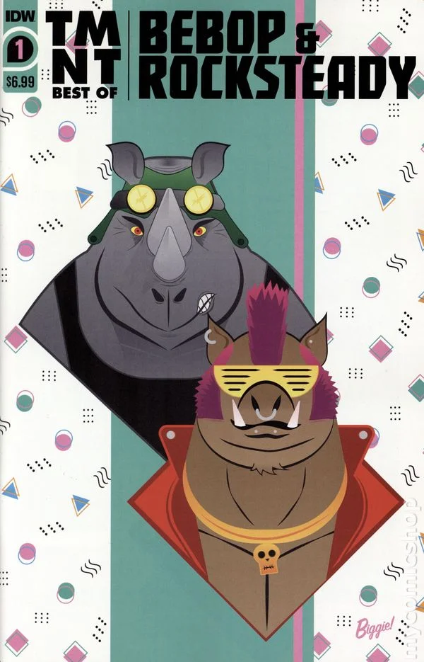 TMNT: Best of Bebop & Rocksteady cover