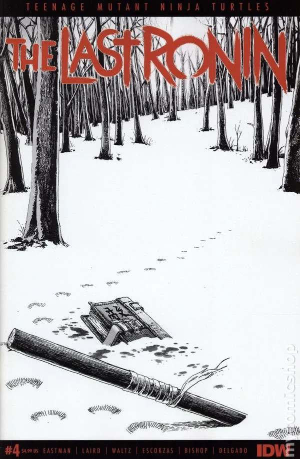 Cover for TMNT: The Last Ronin #4