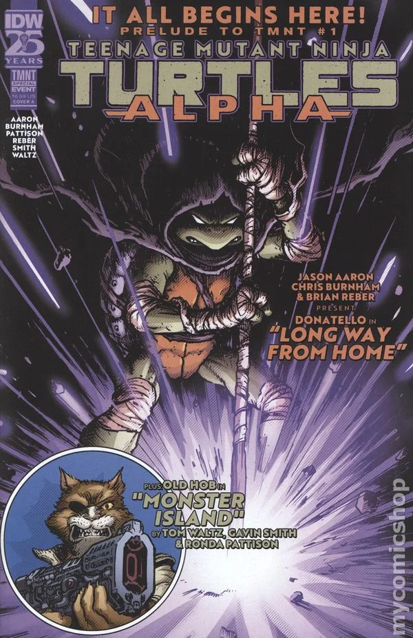 Teenage Mutant Ninja Turtles: Alpha cover