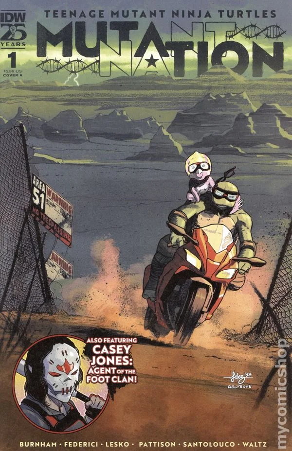 Teenage Mutant Ninja Turtles: Mutant Nation cover