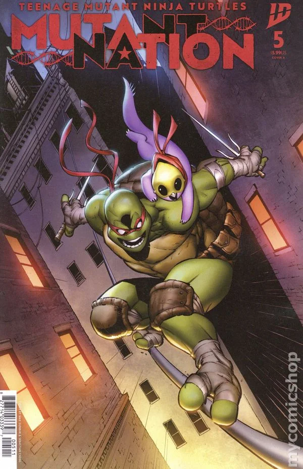 Cover for Teenage Mutant Ninja Turtles: Mutant Nation #5