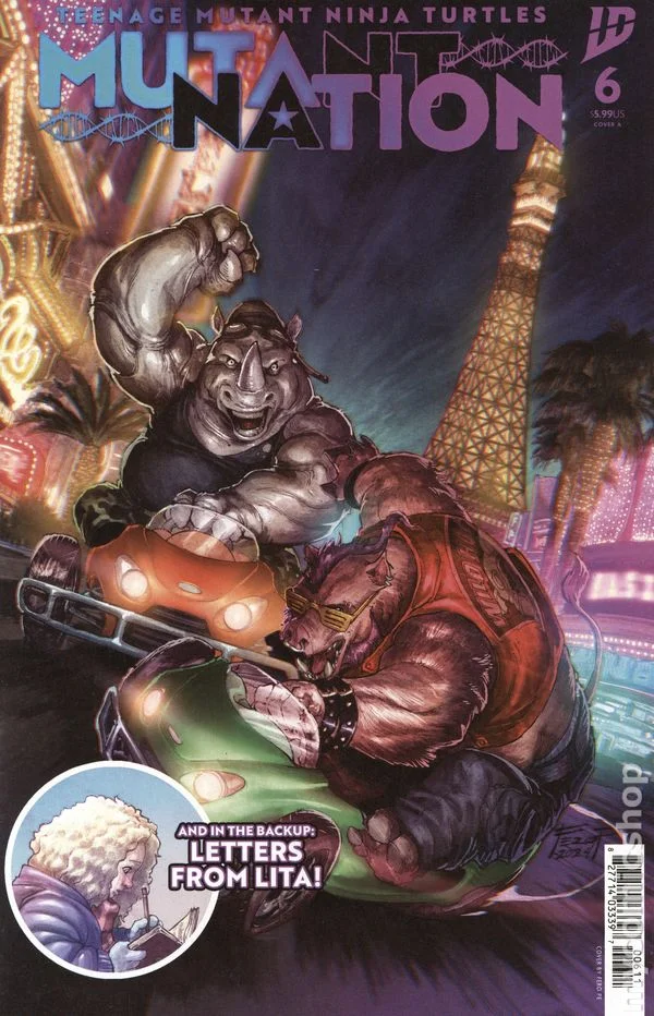 Cover for Teenage Mutant Ninja Turtles: Mutant Nation #6