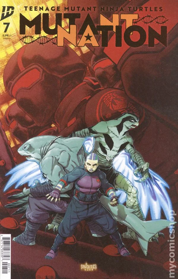 Cover for Teenage Mutant Ninja Turtles: Mutant Nation #7