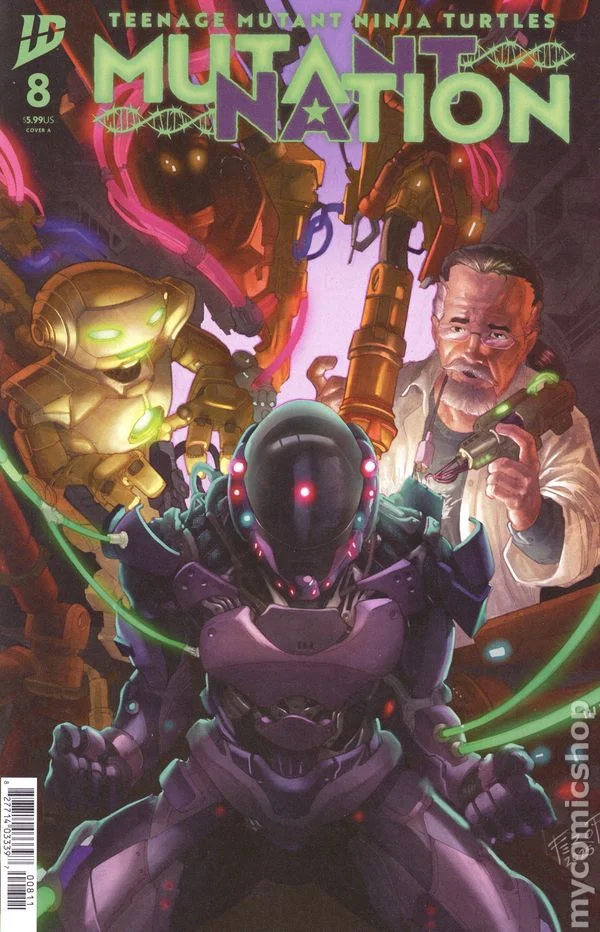 Cover for Teenage Mutant Ninja Turtles: Mutant Nation #8