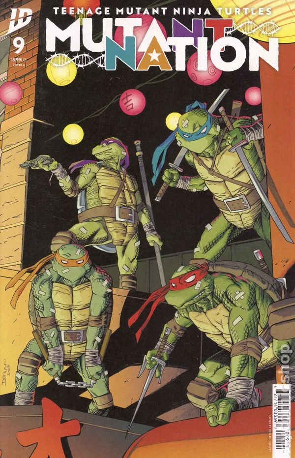 Cover for Teenage Mutant Ninja Turtles: Mutant Nation #9