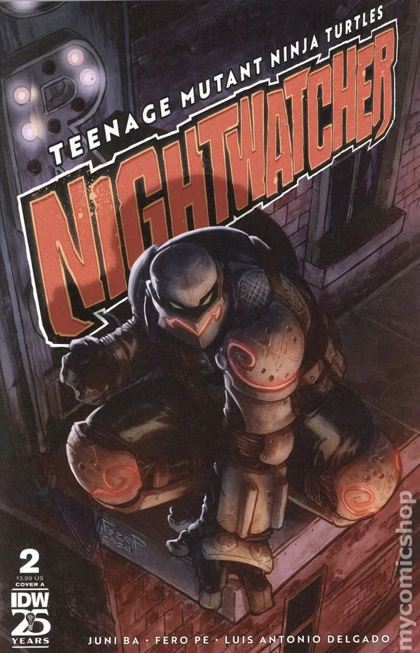 Cover for Teenage Mutant Ninja Turtles: Nightwatcher #2