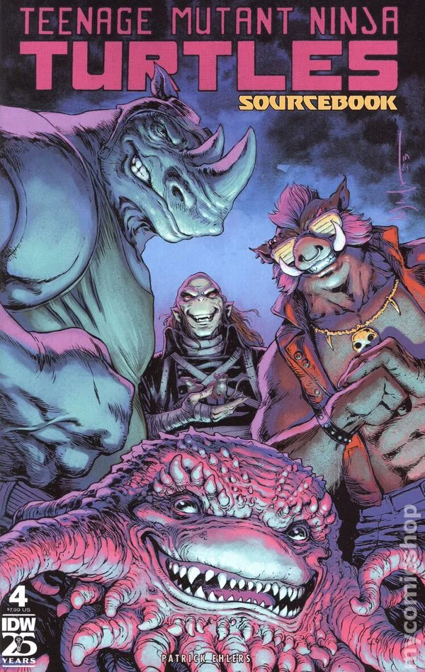 Cover for Teenage Mutant Ninja Turtles: Sourcebook #4