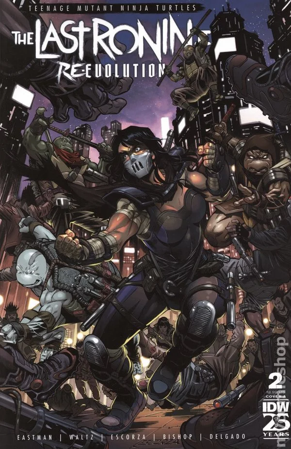 Cover for Teenage Mutant Ninja Turtles: The Last Ronin II: Re-Evolution #2