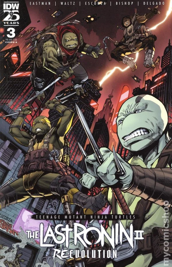 Cover for Teenage Mutant Ninja Turtles: The Last Ronin II: Re-Evolution #3
