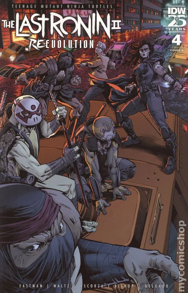 Cover for Teenage Mutant Ninja Turtles: The Last Ronin II: Re-Evolution #4
