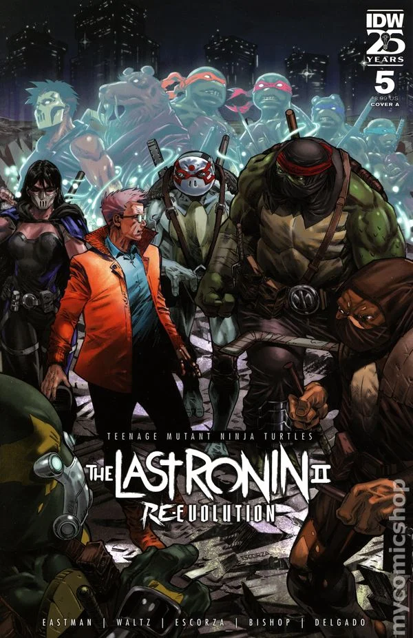 Cover for Teenage Mutant Ninja Turtles: The Last Ronin II: Re-Evolution #5