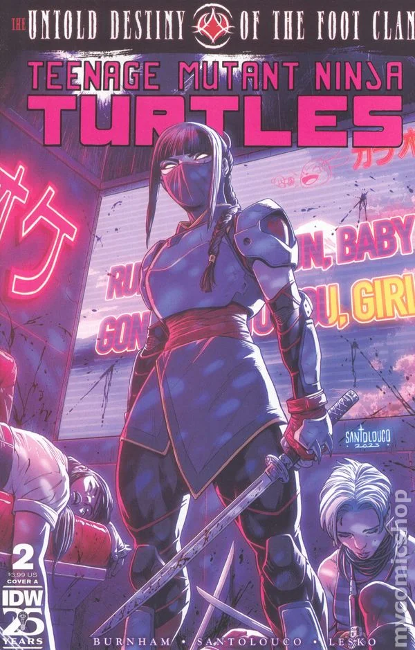 Cover for Teenage Mutant Ninja Turtles: The Untold Destiny of the Foot Clan #2