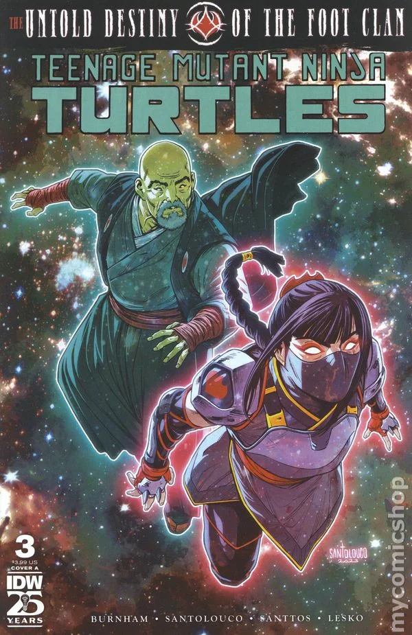 Cover for Teenage Mutant Ninja Turtles: The Untold Destiny of the Foot Clan #3