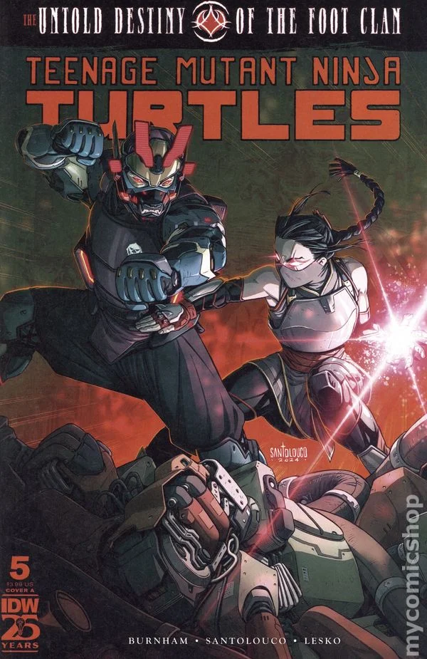 Cover for Teenage Mutant Ninja Turtles: The Untold Destiny of the Foot Clan #5