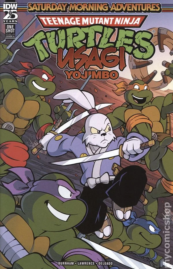 Teenage Mutant Ninja Turtles / Usagi Yojimbo Saturday Morning Adventures cover