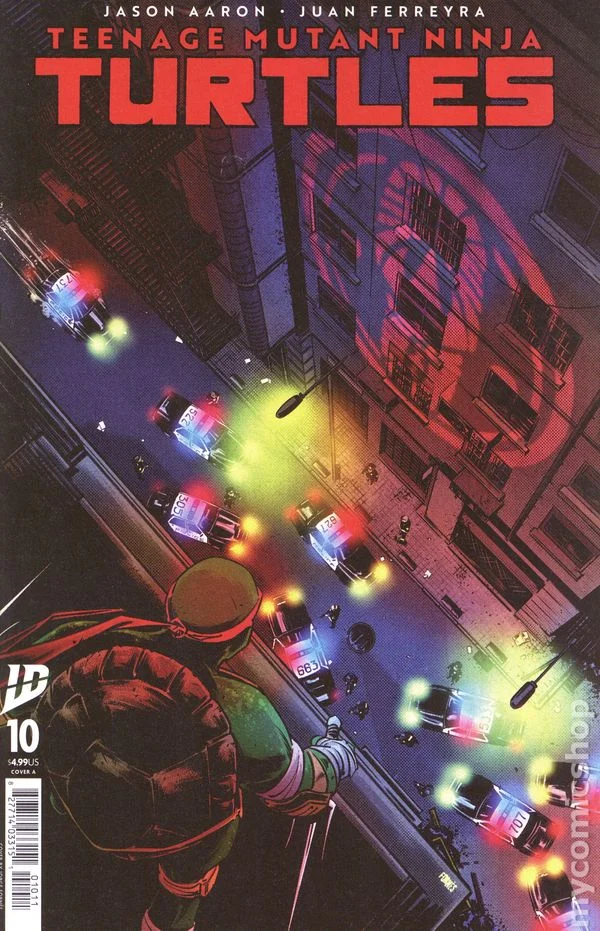 Cover for Teenage Mutant Ninja Turtles #10
