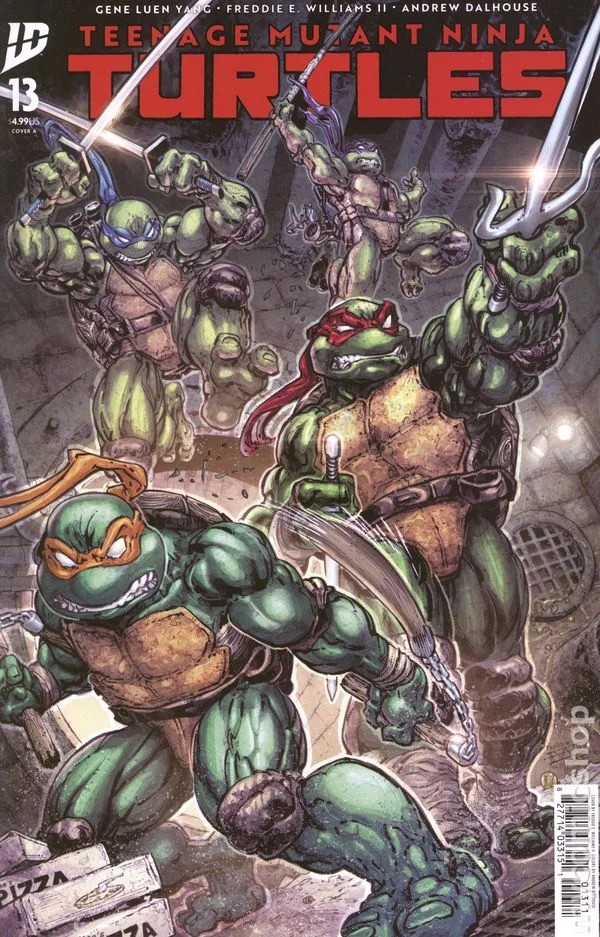 Cover for Teenage Mutant Ninja Turtles #13