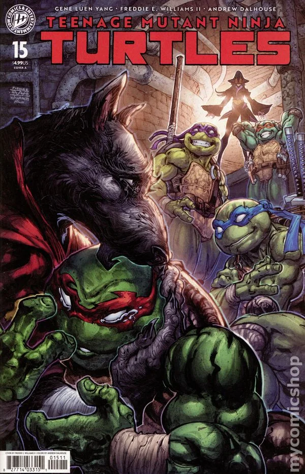 Cover for Teenage Mutant Ninja Turtles #15