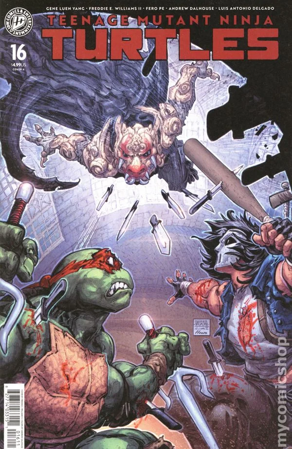 Cover for Teenage Mutant Ninja Turtles #16
