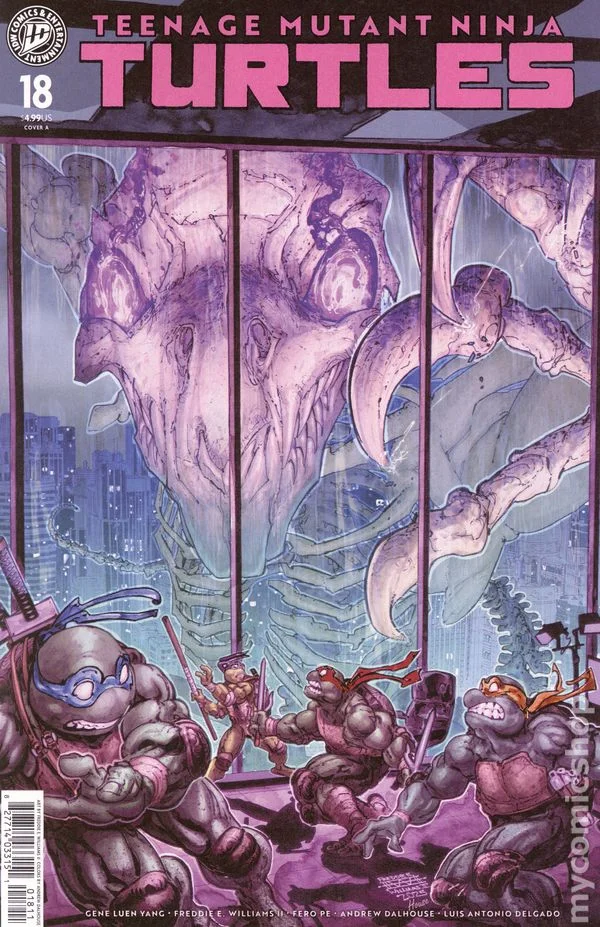 Cover for Teenage Mutant Ninja Turtles #18