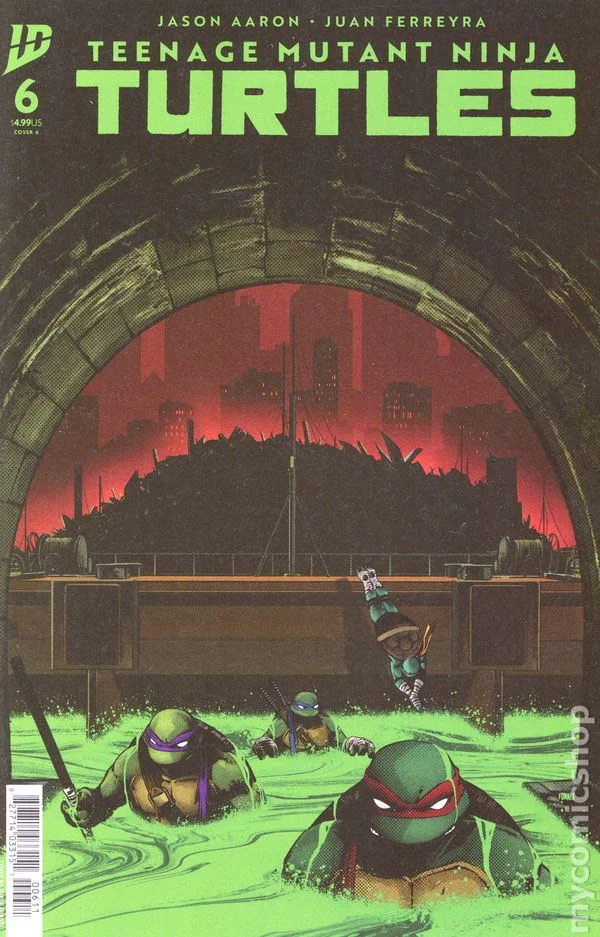 Cover for Teenage Mutant Ninja Turtles #6