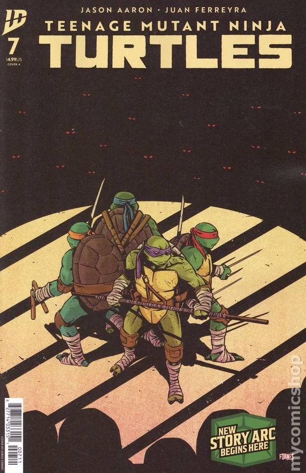 Cover for Teenage Mutant Ninja Turtles #7