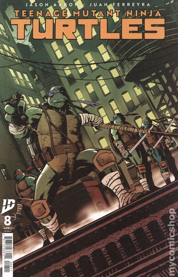 Cover for Teenage Mutant Ninja Turtles #8
