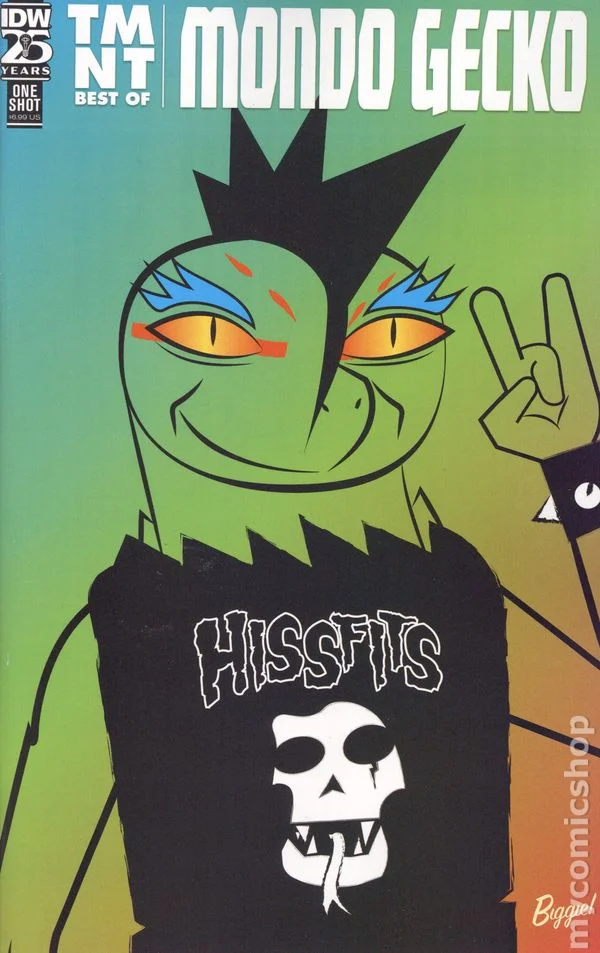 TMNT: Best of Mondo Gecko cover