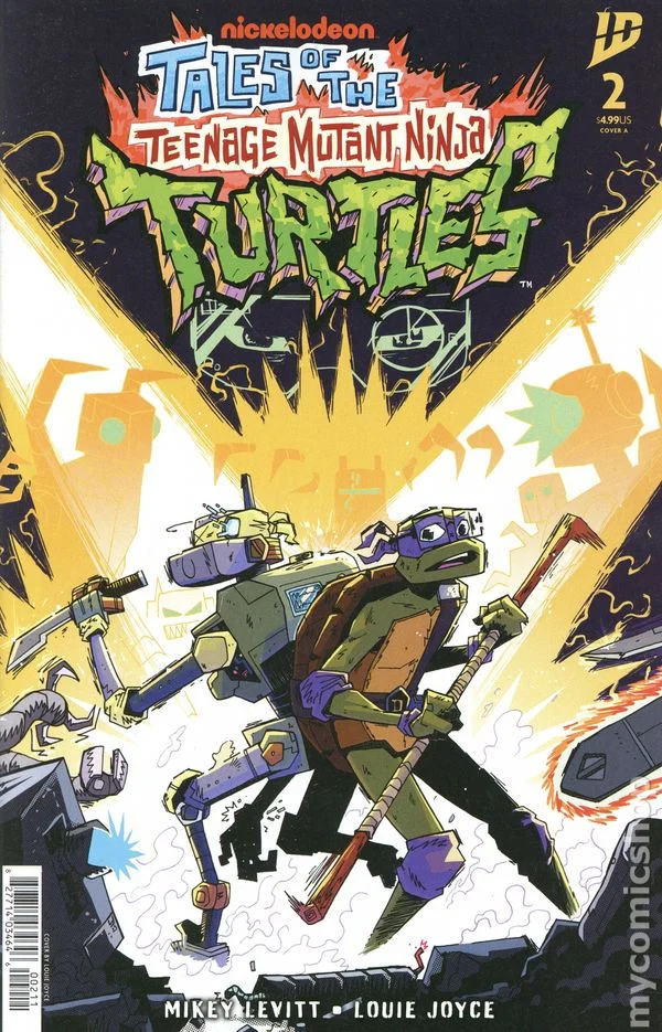 Cover for Tales of the Teenage Mutant Ninja Turtles #2