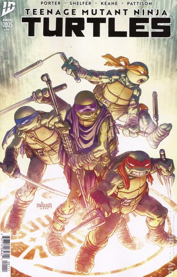 Teenage Mutant Ninja Turtles Annual 2025 cover