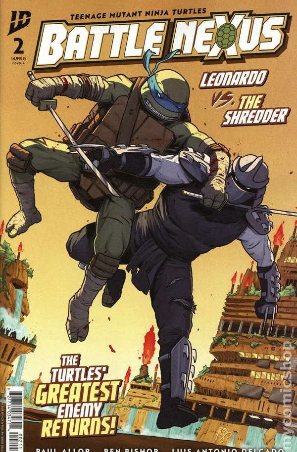 Cover for Teenage Mutant Ninja Turtles: Battle Nexus #2