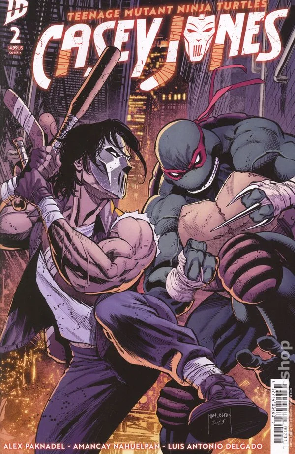 Cover for Teenage Mutant Ninja Turtles: Casey Jones #2