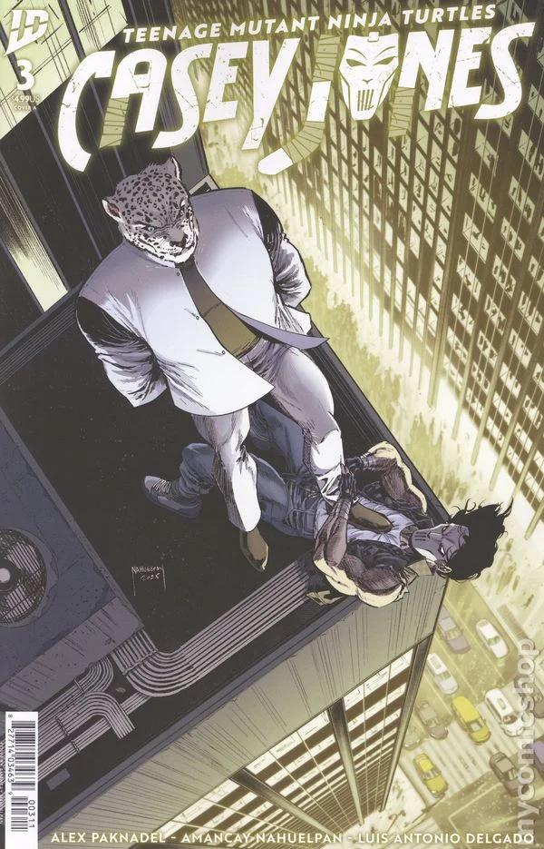 Cover for Teenage Mutant Ninja Turtles: Casey Jones #3