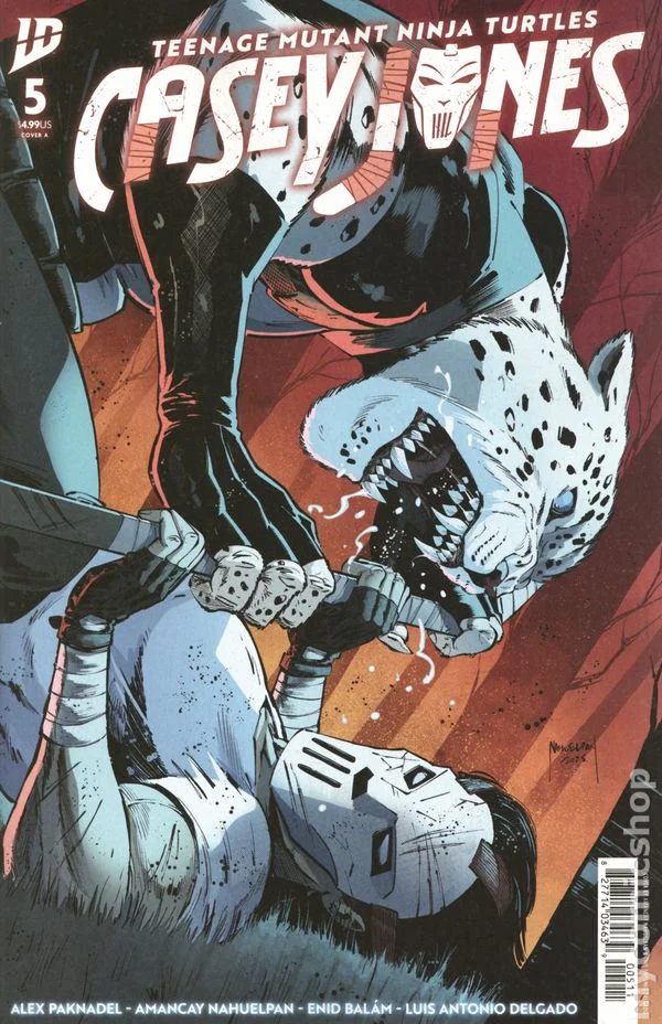 Cover for Teenage Mutant Ninja Turtles: Casey Jones #5