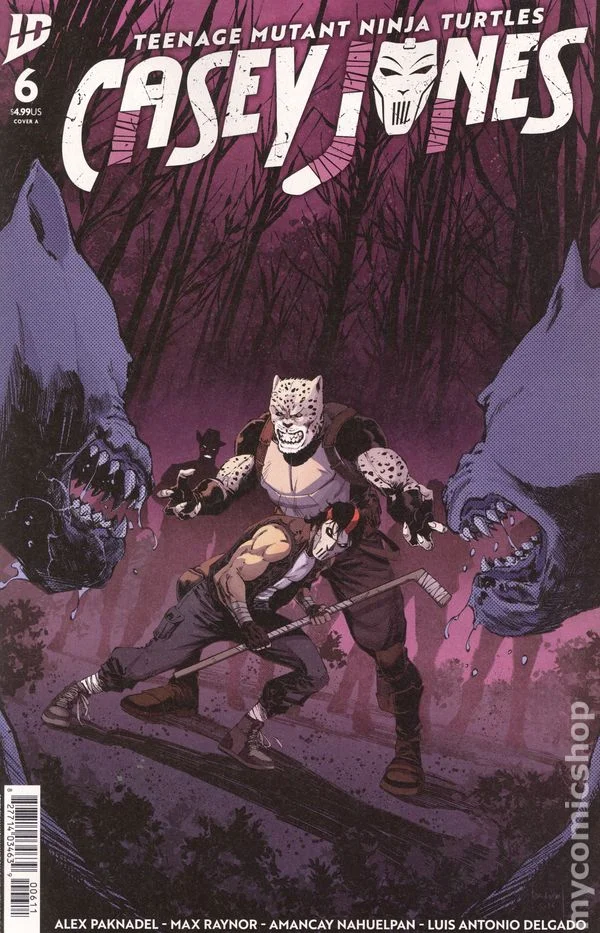 Cover for Teenage Mutant Ninja Turtles: Casey Jones #6