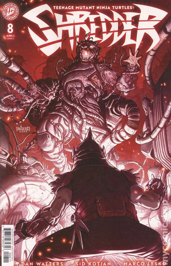 Cover for Teenage Mutant Ninja Turtles: Shredder #8
