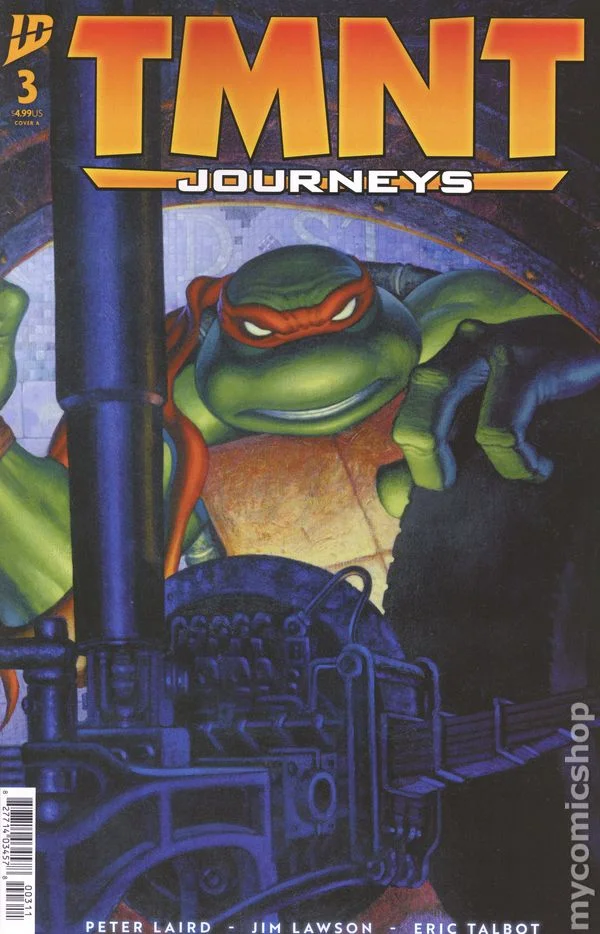 Cover for TMNT: Journeys #3
