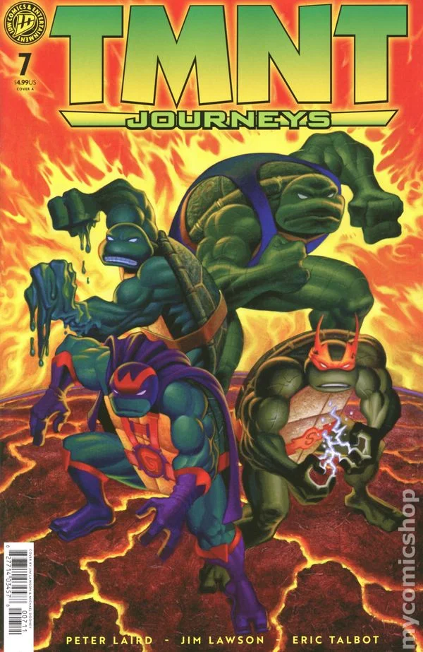 Cover for TMNT: Journeys #7