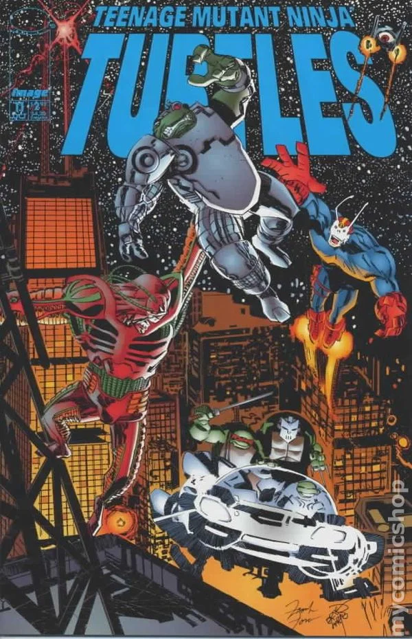 Cover for Teenage Mutant Ninja Turtles #11