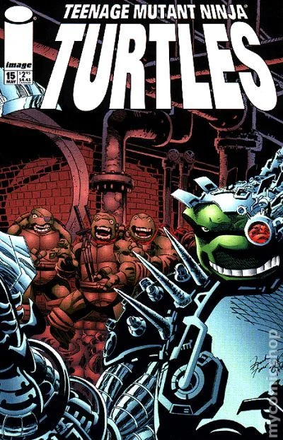 Cover for Teenage Mutant Ninja Turtles #15