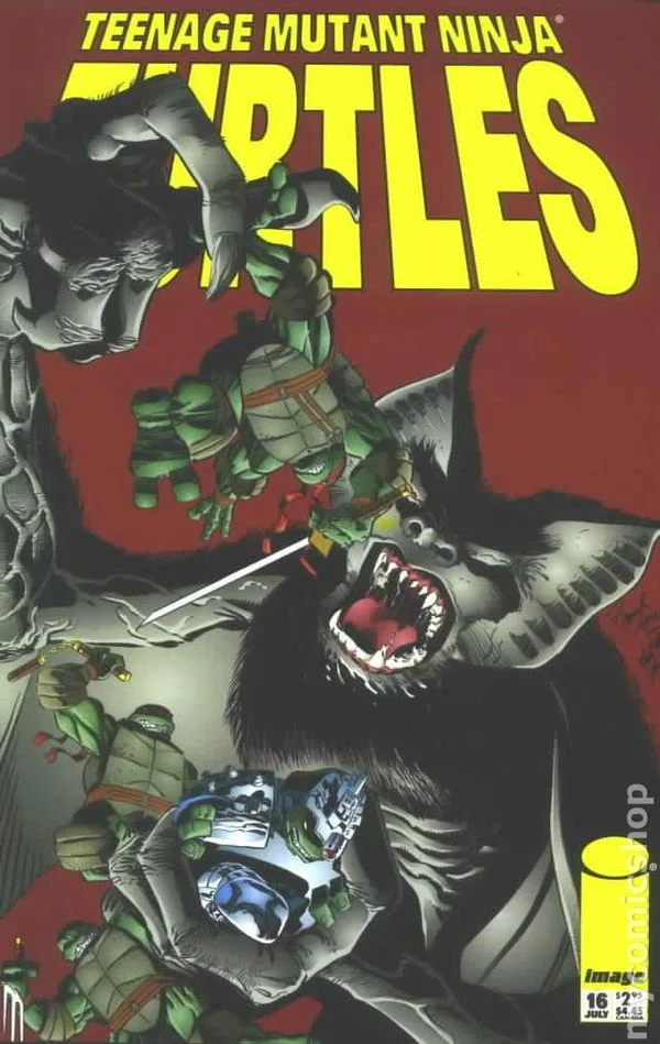Cover for Teenage Mutant Ninja Turtles #16